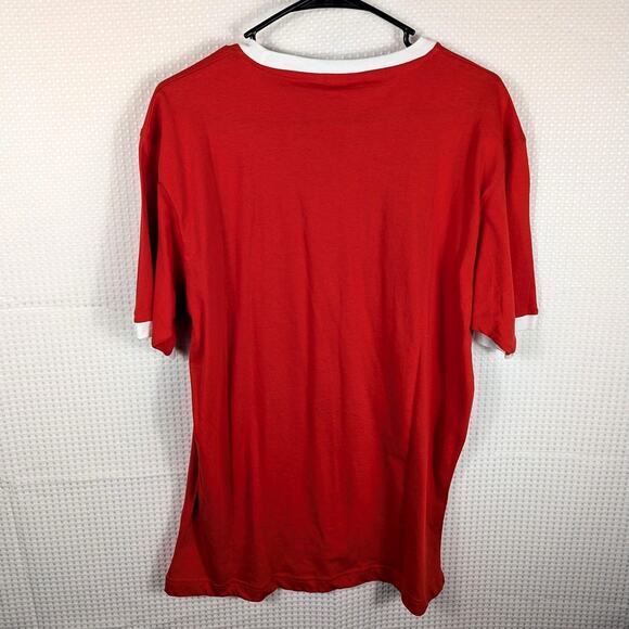 Switzerland L Shirt Unisex Red Edelweiss NWT Souvenir Soccer Tee 100% Cotton - Picture 5 of 5